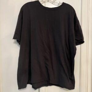 We The Free Black Short-Sleeve Crew Tee